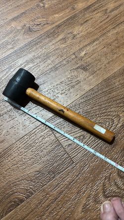 RUBBER MALLET 2.”inch HEAD with Wood Handle