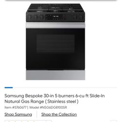 Samsung bespoke Range