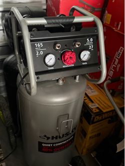 Husky compressor 27 gallon quiet