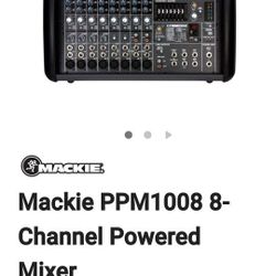Mackie Power Mixer