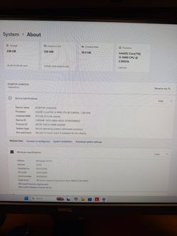 Used Lenovo desktop M720e Windows 11 professional in excellent condition