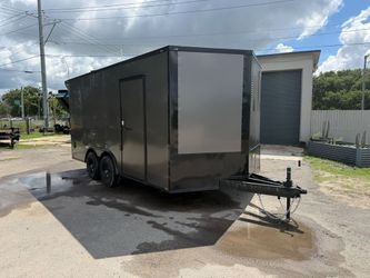 Quality Cargo 8.5 x 16 Enclosed Trailer 10k