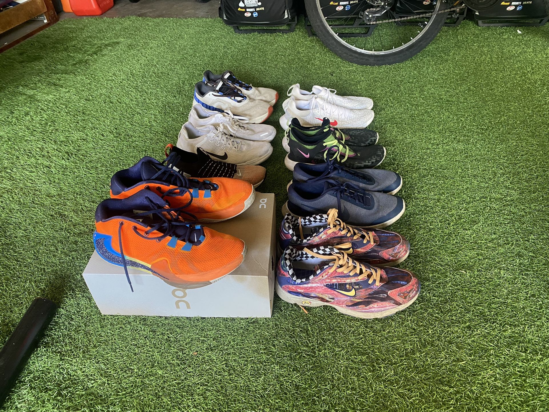 Men’s Size 10 Athletic Shoes $200 For All