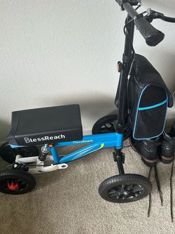 BlessReach Knee Scooter with Bag
