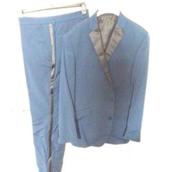  REACTION blue tuxedo suit & tuxedo shirt - $100 (Fremont ) 