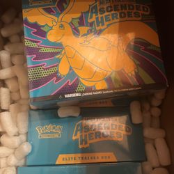 Pokemon TCG Ascended Heroes Elite Trainer Box(Etb)