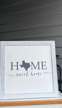 Texas Wall Decor - Canvas