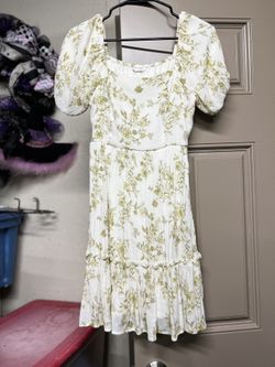 Cottage Core Summer Floral Dress