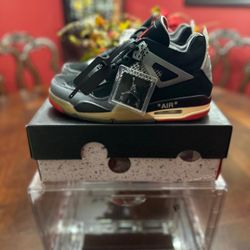 Air Jordan 4 x Off White Friends & Family