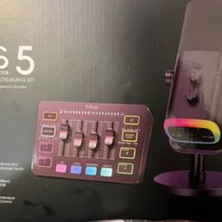 New Fifine Am8 Microphone & Audio Mixer 