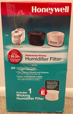 Honeywell Replacement Wicking Humidifier Filter REUSABLE, Long Life, White
