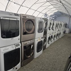 Selection Of Washer And Dryer Sets Available 