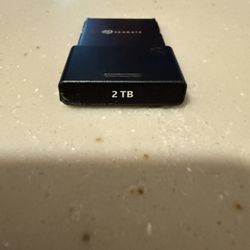 2 TB XBOX Seagate External Hard Drive