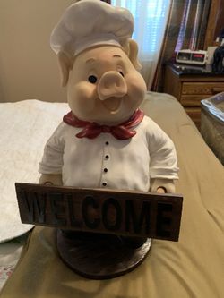 16” welcome Pig figure