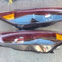 15-18 Ford Focus LED DRL Projector Headlights Luces Focos Micas Faros Faroles Headlamps