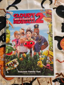 Cloudy with a Chance of Meatballs 2 DVD (2013) Family Animated Movie