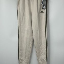 Adidas Size Large Mens White Joggers  