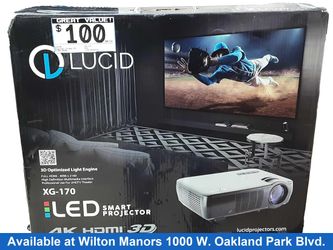 Lucid Xg-170 Gray Home Media Projector