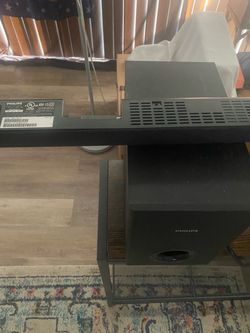 Philips Home Theater Subwoofer and Receiver