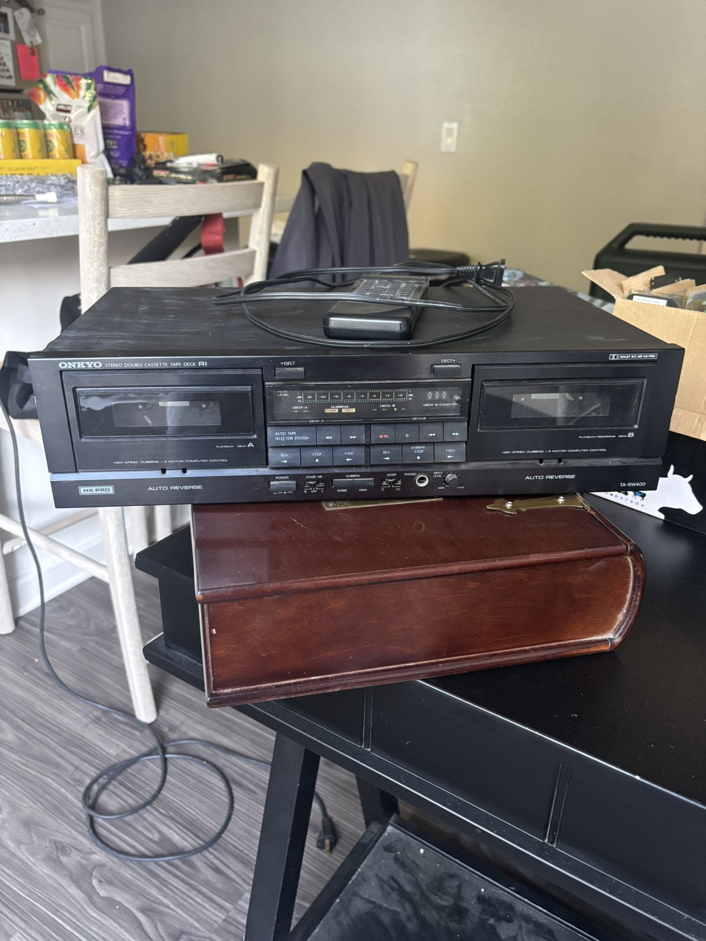 Onkyo Stereo Double Cassette Tape Deck R1