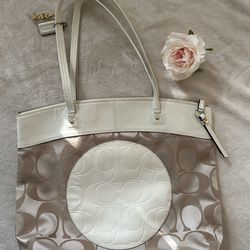 Vintage Coach Tote