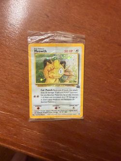 Pokemon Promo Meowth Sealed