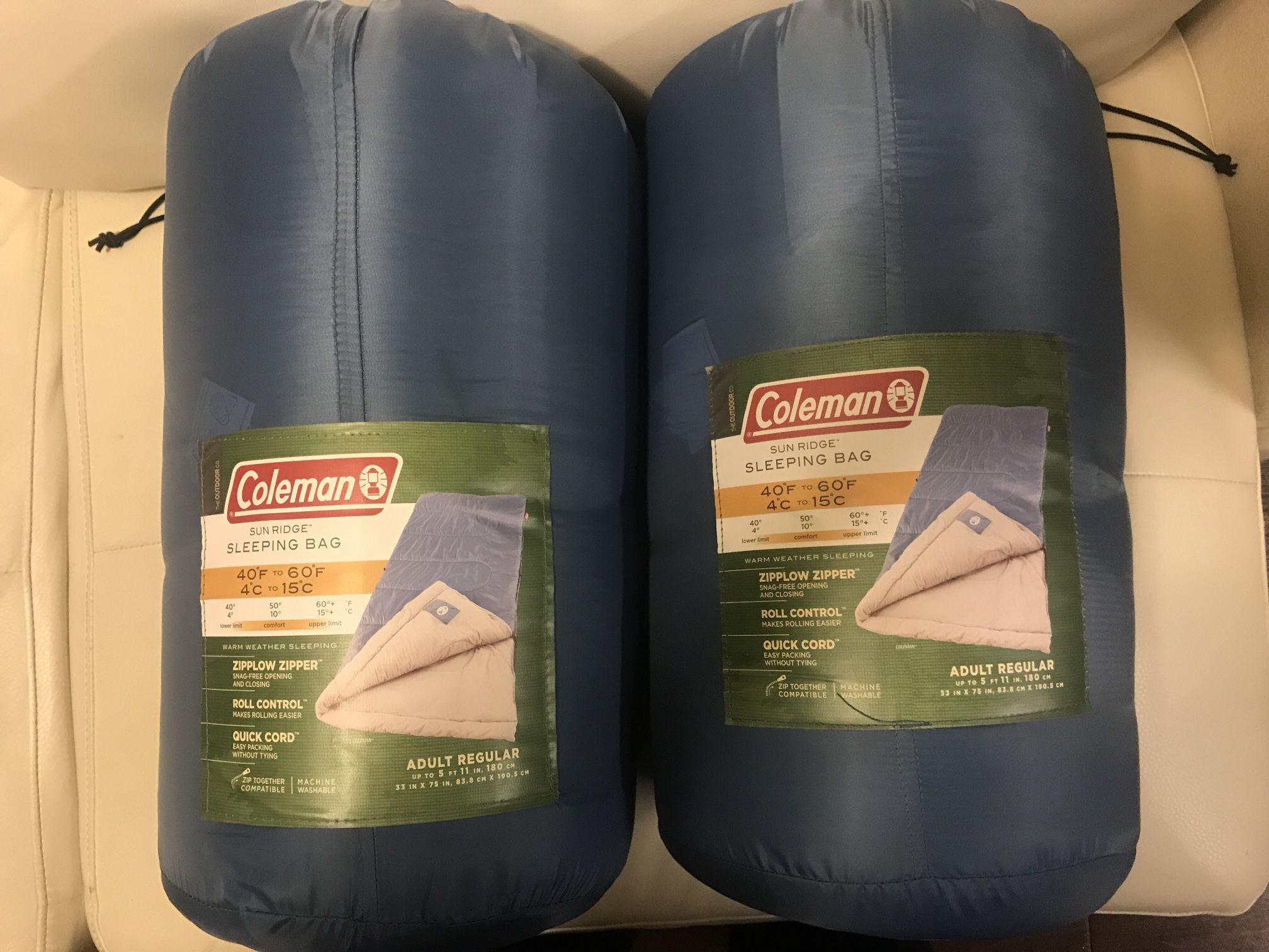 Coleman Sleeping Bags