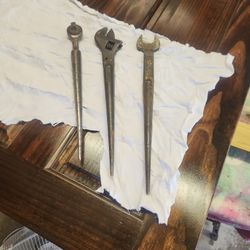 Spud Wrench And Ratchet And Open Face