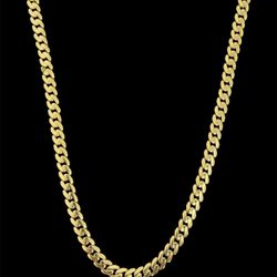 10k Gold Monaco Link Chain 