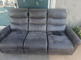 Power recliner couch and chair