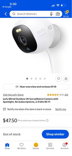 Eufy Security Wired Outdoor 2K Camera