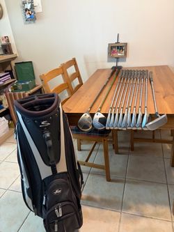 TITLEIST DCI 962 MEN’S GOLFSET(12 clubs )IRONS/DRIVER/WOOD/PUTTER/COBRA CART CARRY BAG