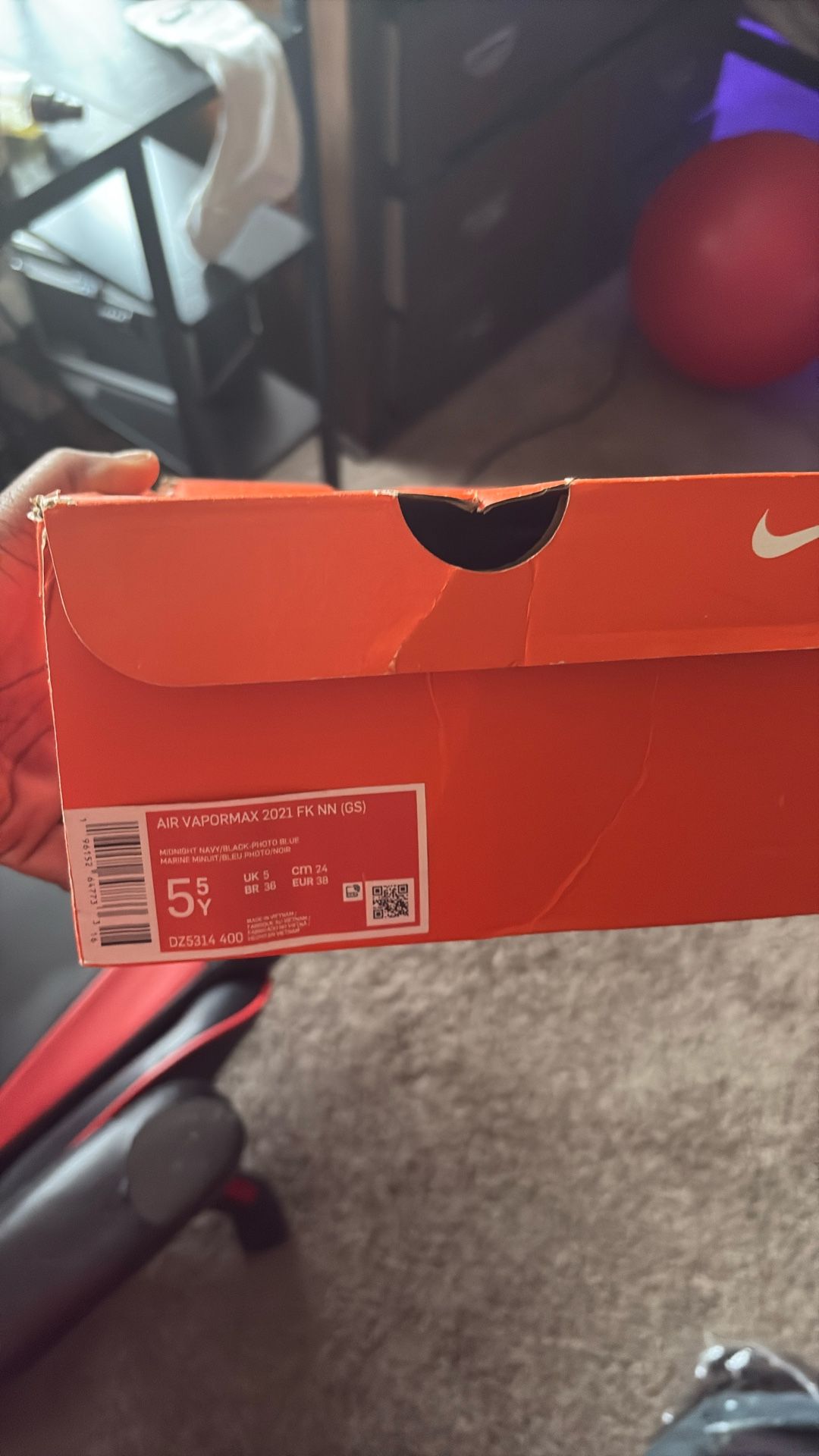 Nike Vapor Max Used ..size5.5