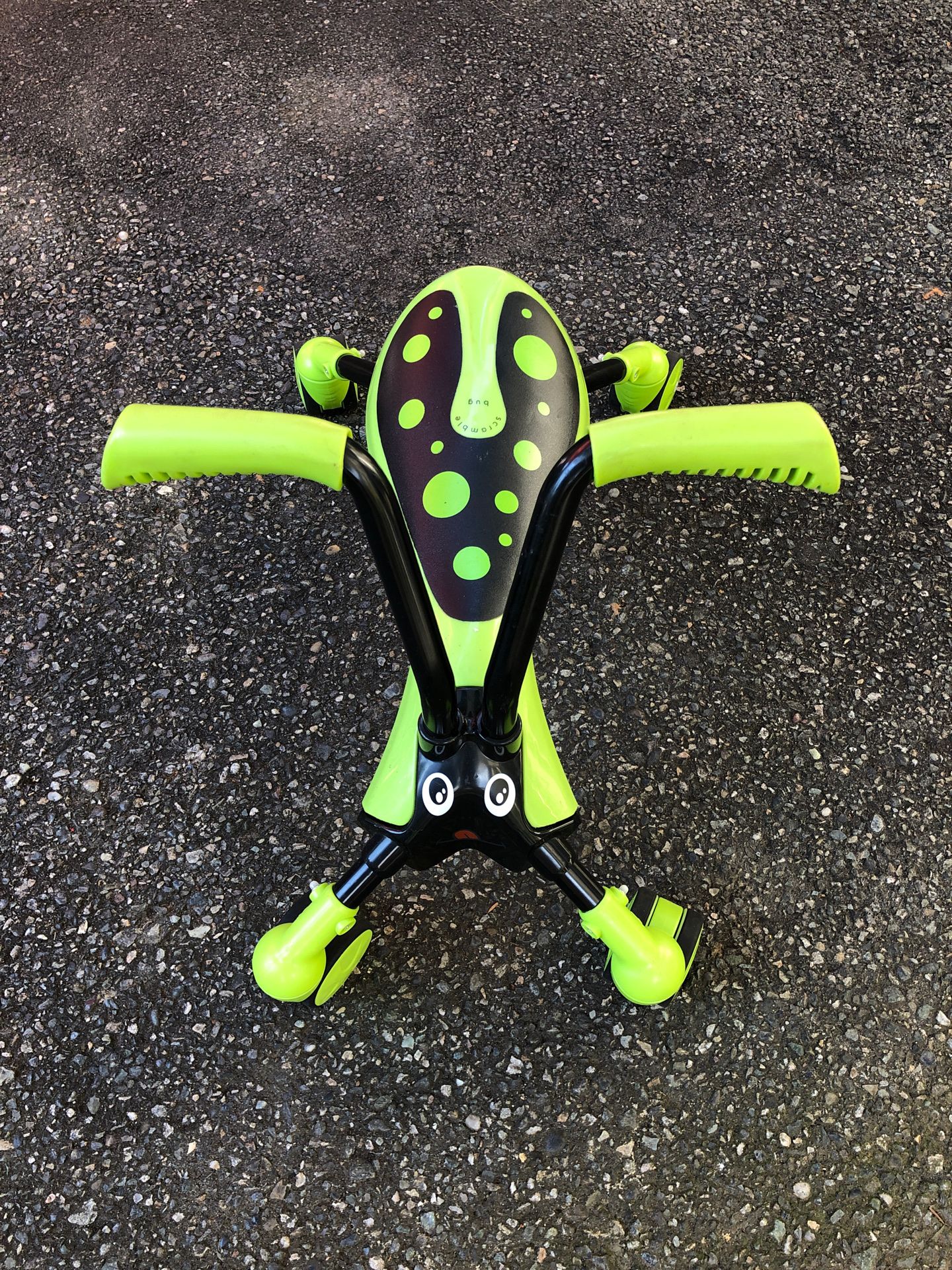 Scramble bu scooter - fun for kids - and collapses for traveling