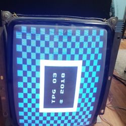 Rare, Wells Gardner K4900 19 Inch Color Arcade Game Monitor. Minimal Burn. Recapped and Rejuved.