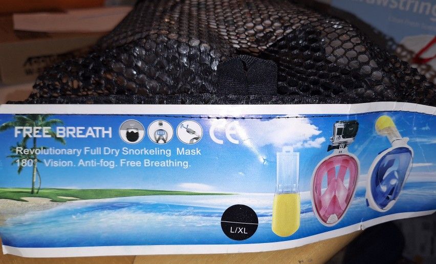 Free Breath Snorkeling Mask