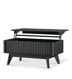 W-324 $170mopio Brooklyn Coffee Table, Lift Top Coffee Tables for Living Room, Mid Century, Modern Farmhouse Center Table with Lifting Top & Hidden 