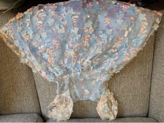 Blue Florar dress