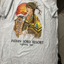 Vintage 90’s American native American Indian T-shirt Size L USA