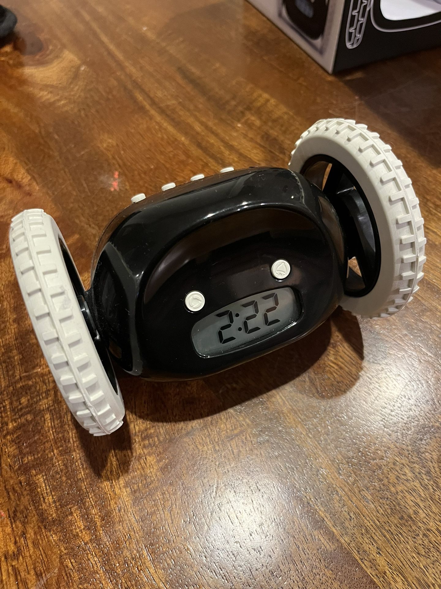 Clocky Alarm Clock On Wheels