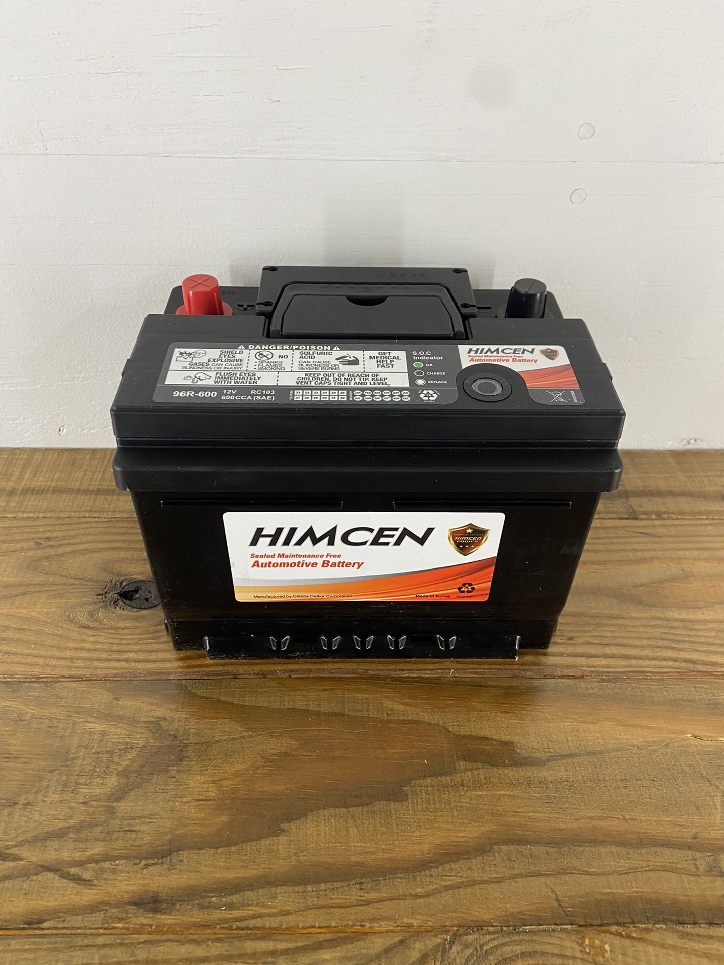 New Car Battery Group Size 96R - $140