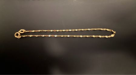 Mirror bracelet solid gold 10k 7” (13 total bracelets for sale)