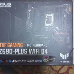 Asus Tuf Gaming Z690-plus Wifi D4 Motherboard is not 