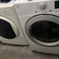 Washer And Dryer Kenmore White 