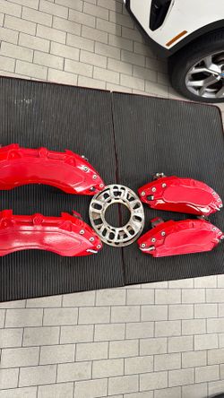 HR-V caliper covers and 3mm front spacers