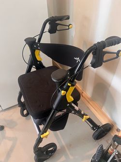 Walker and shower seat