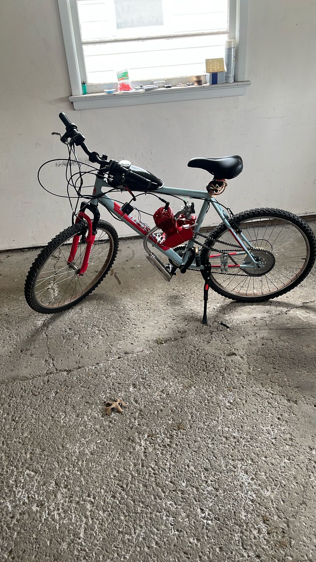 2 stroke 80cc moter gas bike