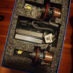 9008/H13 Hi/Lol Beam Led Bulbs 6k White New!