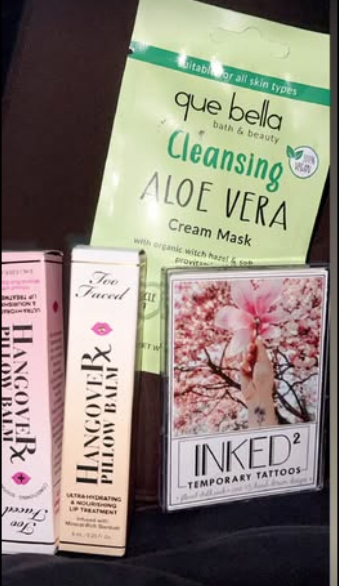 Bundle Two Faced Lips, Temporary Tattoos And A Face Mask
