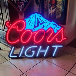 Coors Light, Light Up Bar Sign